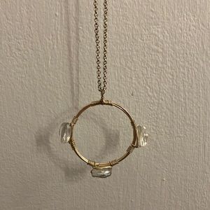 Long circle necklace from boutique 💛